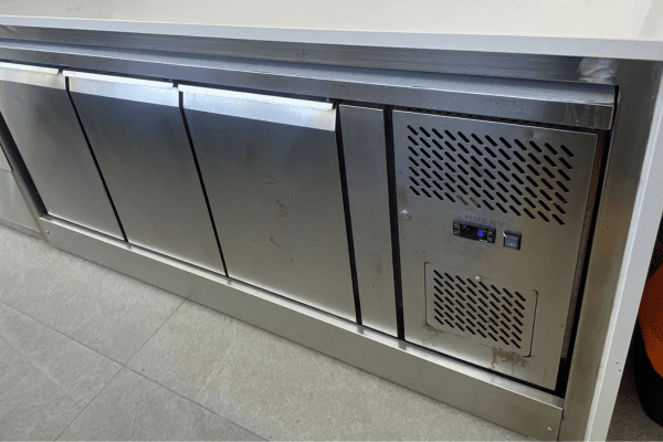 Husky Stainless steel commercial underbench refrigerator Appliance repairs