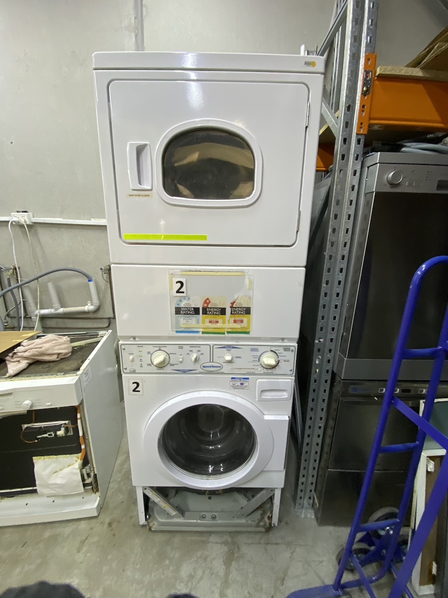 Speed Queen stackable washer and dryer