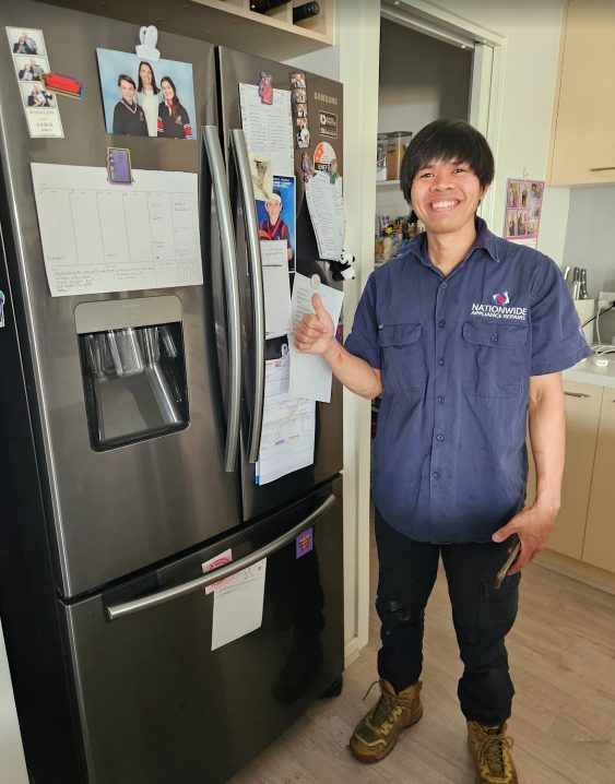 Samsung Refrigerator just fixed by Quality Appliance Repairs