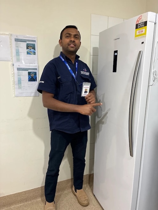 Upright Freezer with Tech Ashwin