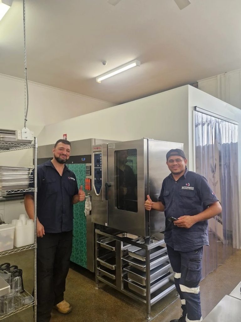 Commercial oven not heating properly
