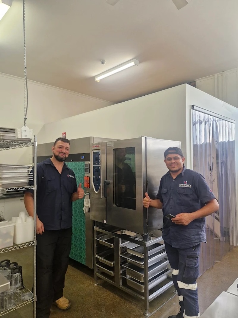 Commercial oven not heating properly